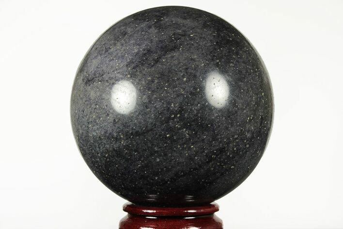 Polished Dumortierite Sphere - Madagascar #215571